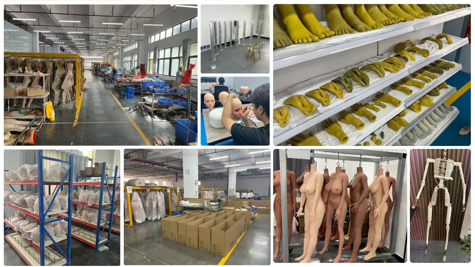 Fábrica y entorno de producción de Jinsan
