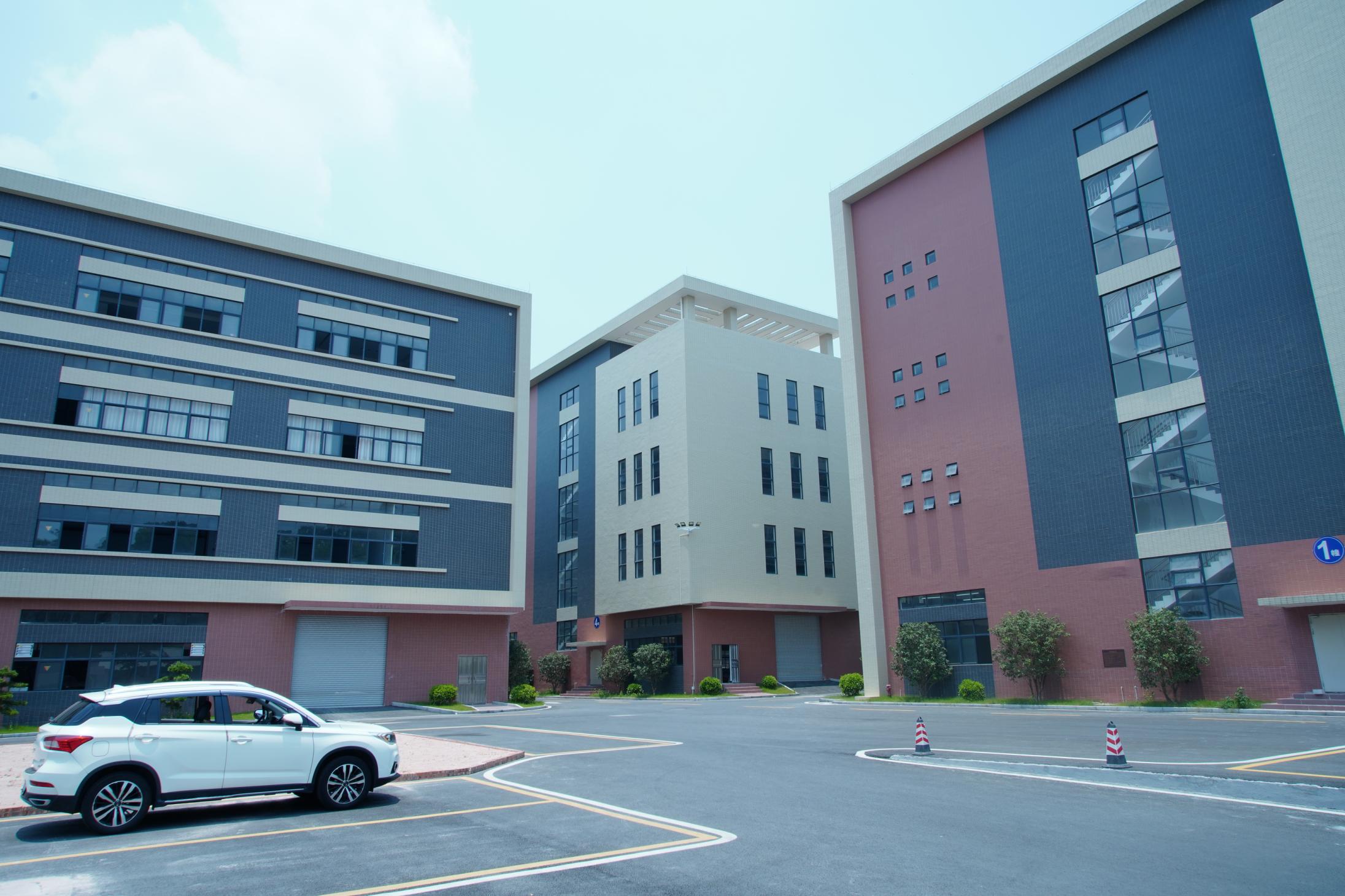Jinsan factory buildings viewed from the site entrance