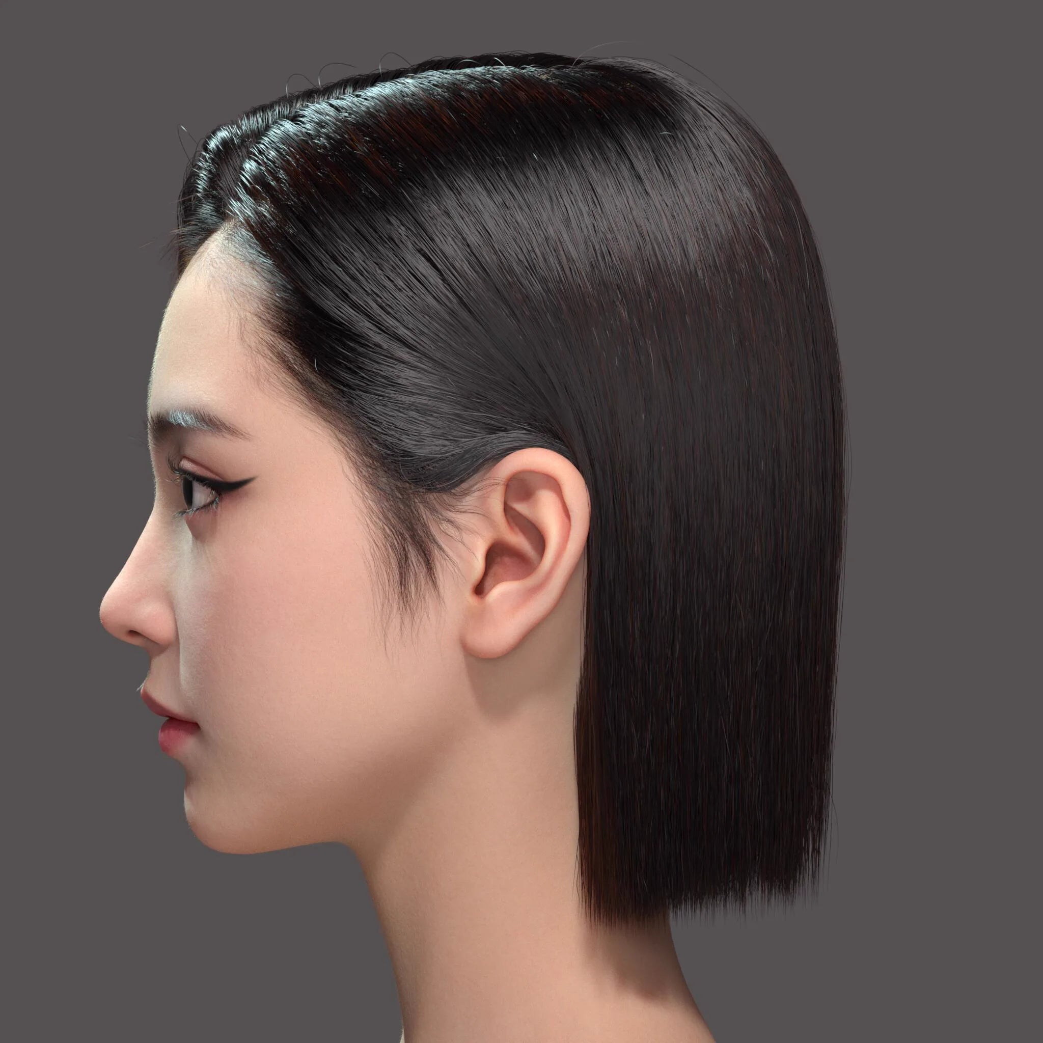 Left profile